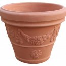 VASO PER FIORI IN RESINA FESTONATO EURO3PLAST