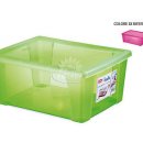 CONTENITORE VISUAL BOX " L" 10 LITRI IN PLASTICA STEFANPLAST