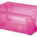 CONTENITORE VISUAL BOX " L" 10 LITRI IN PLASTICA STEFANPLAST