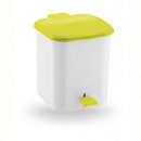 PATTUMIERA DA BAGNO / CUCINA QUADRATA LITRI 8 IN PLASTICA