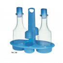 SET OLIERA 4 PEZZI IN PLASTICA E VETRO OASI COSMOPLAST 